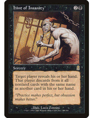 Magic: The Gathering Hint of Insanity (143) Lightly Played
