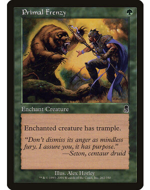 Magic: The Gathering Primal Frenzy (262) Lightly Played