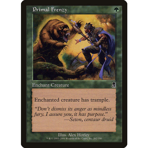 Magic: The Gathering Primal Frenzy (262) Lightly Played