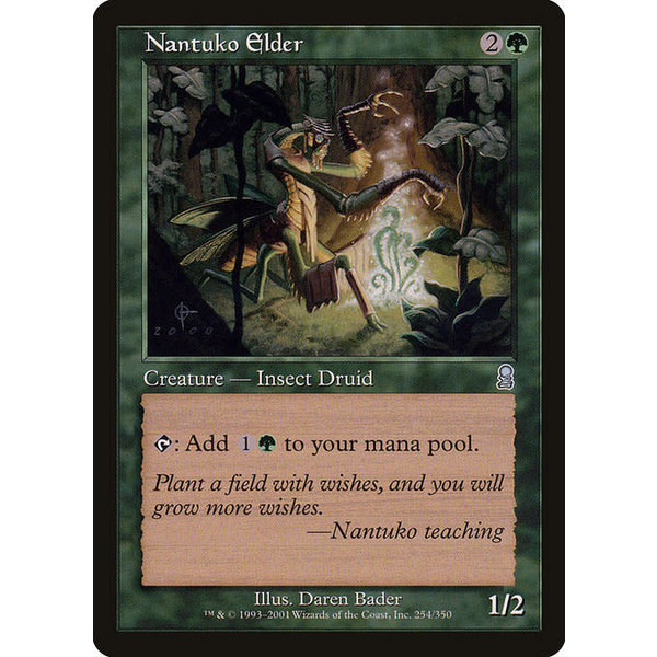 Magic: The Gathering Nantuko Elder (254) Lightly Played