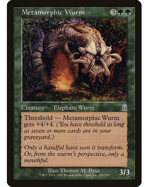 Magic: The Gathering Metamorphic Wurm (250) Lightly Played