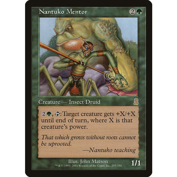 Magic: The Gathering Nantuko Mentor (255) Lightly Played