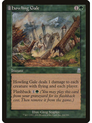 Magic: The Gathering Howling Gale (244) Lightly Played