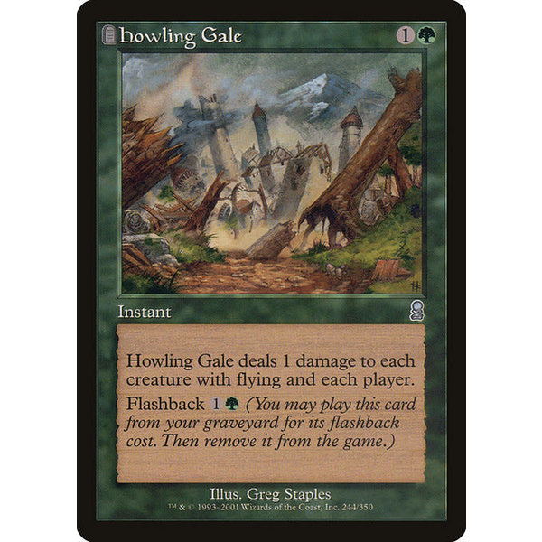 Magic: The Gathering Howling Gale (244) Lightly Played
