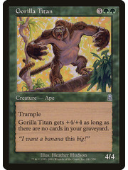 Magic: The Gathering Gorilla Titan (241) Lightly Played