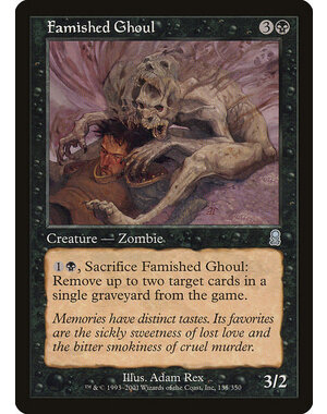 Magic: The Gathering Famished Ghoul (135) Lightly Played