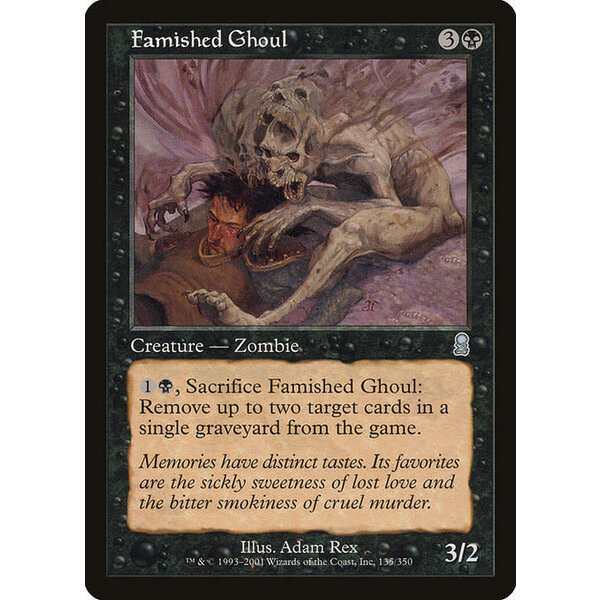 Magic: The Gathering Famished Ghoul (135) Lightly Played