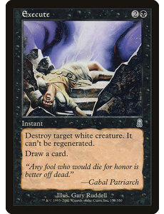 Magic: The Gathering Execute (133) Lightly Played