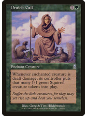 Magic: The Gathering Druid's Call (239) Moderately Played Foil