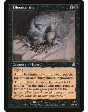 Magic: The Gathering Bloodcurdler (116) Lightly Played
