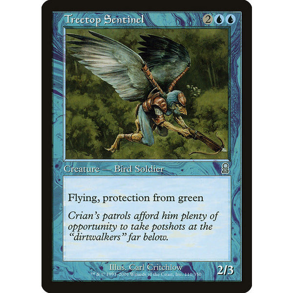 Magic: The Gathering Treetop Sentinel (111) Lightly Played