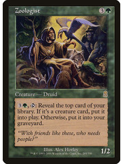 Magic: The Gathering Zoologist (285) Lightly Played