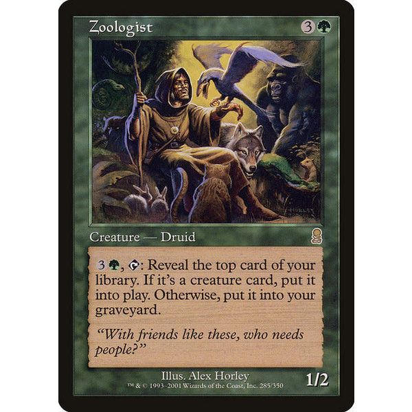 Magic: The Gathering Zoologist (285) Lightly Played