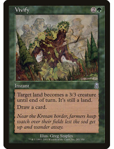 Magic: The Gathering Vivify (281) Lightly Played