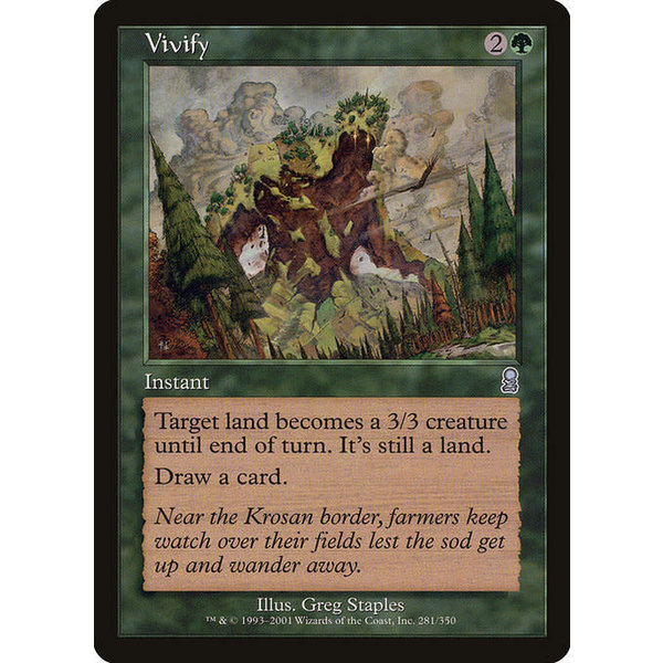 Magic: The Gathering Vivify (281) Lightly Played