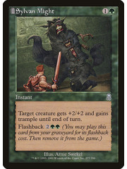 Magic: The Gathering Sylvan Might (277) Lightly Played