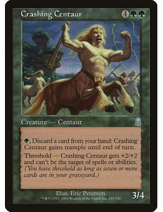 Magic: The Gathering Crashing Centaur (235) Lightly Played