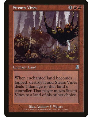 Magic: The Gathering Steam Vines (223) Lightly Played
