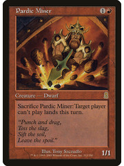 Magic: The Gathering Pardic Miner (212) Lightly Played