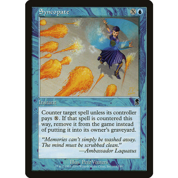 Magic: The Gathering Syncopate (103) Moderately Played