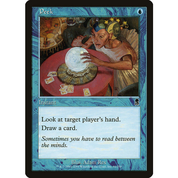 Magic: The Gathering Peek (091) Moderately Played