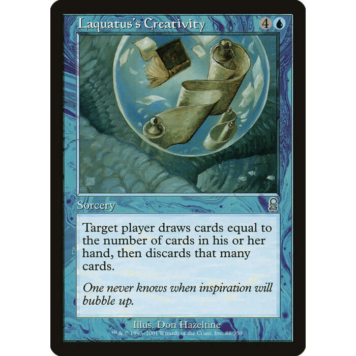 Magic: The Gathering Laquatus's Creativity (088) Lightly Played