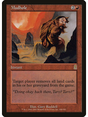 Magic: The Gathering Mudhole (208) Lightly Played