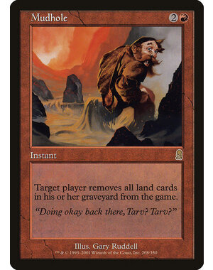 Magic: The Gathering Mudhole (208) Lightly Played