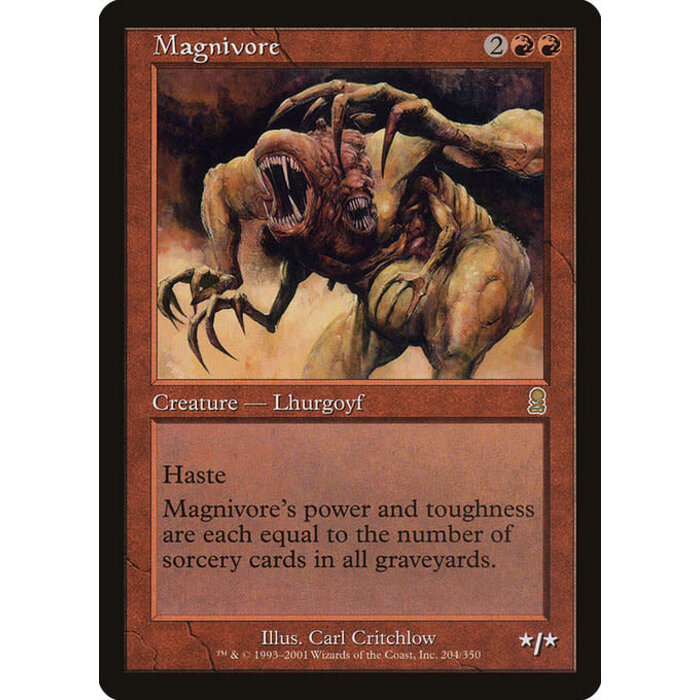 Magic: The Gathering Magnivore (204) Lightly Played