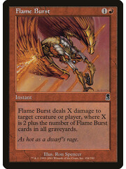 Magic: The Gathering Flame Burst (194) Lightly Played