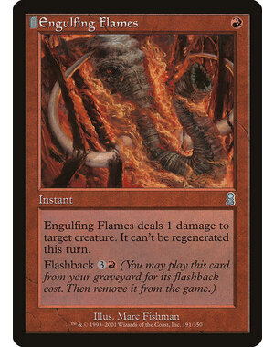 Magic: The Gathering Engulfing Flames (191) Lightly Played