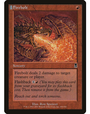 Magic: The Gathering Firebolt (193) Lightly Played