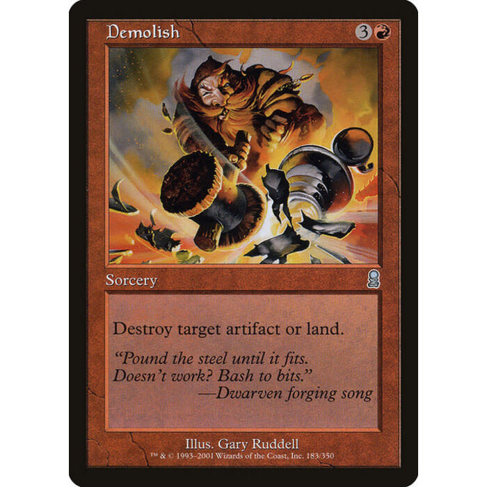 Magic: The Gathering Demolish (183) Lightly Played