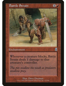Magic: The Gathering Battle Strain (177) Lightly Played