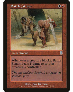 Magic: The Gathering Battle Strain (177) Lightly Played