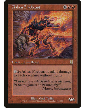 Magic: The Gathering Ashen Firebeast (174) Lightly Played