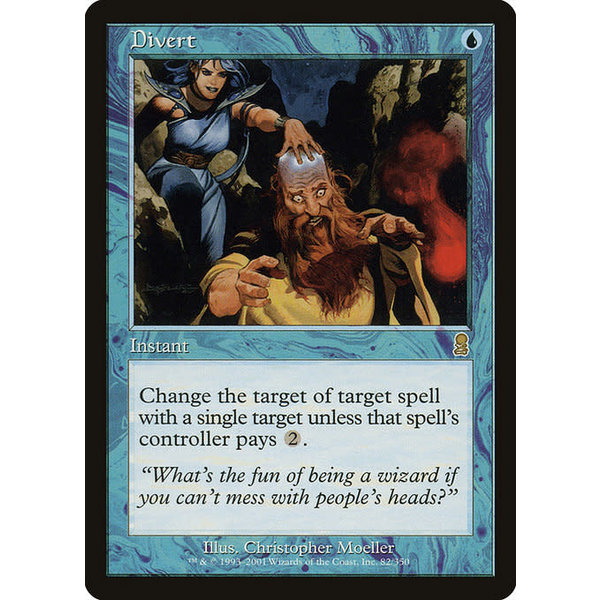 Magic: The Gathering Divert (082) Heavily Played