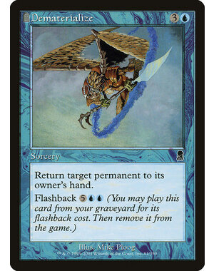 Magic: The Gathering Dematerialize (081) Lightly Played Foil