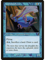Magic: The Gathering Cephalid Scout (074) Lightly Played
