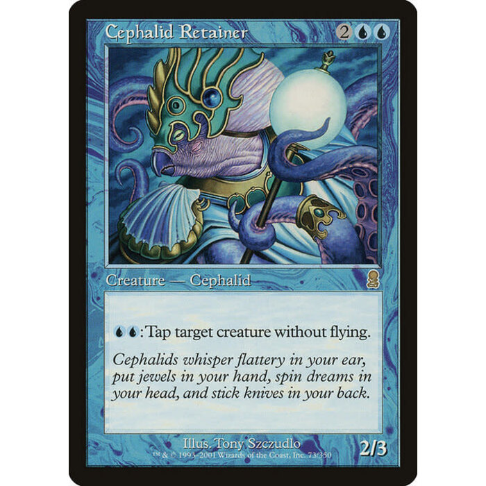 Magic: The Gathering Cephalid Retainer (073) Lightly Played