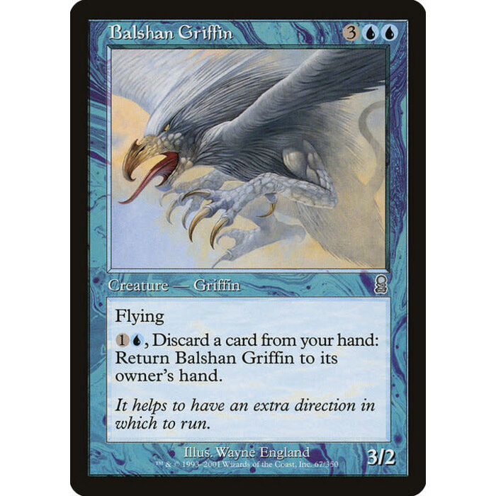 Magic: The Gathering Balshan Griffin (067) Lightly Played