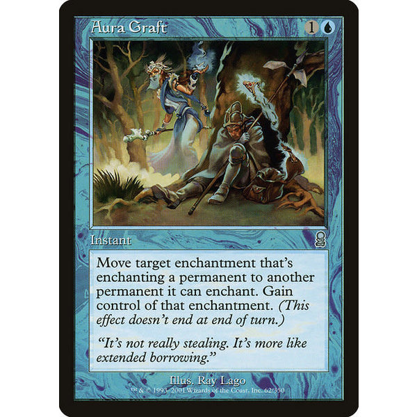 Magic: The Gathering Aura Graft (062) Lightly Played