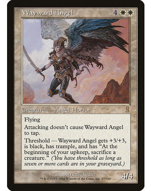 Magic: The Gathering Wayward Angel (057) Lightly Played