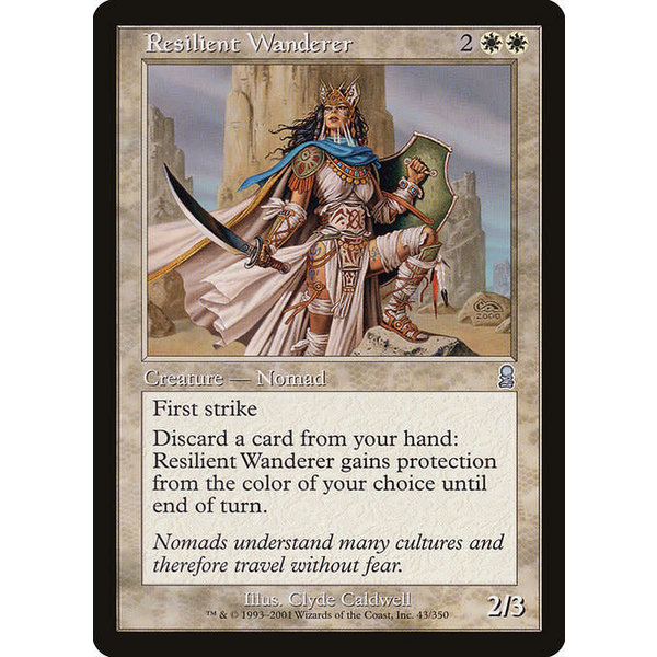 Magic: The Gathering Resilient Wanderer (043) Lightly Played