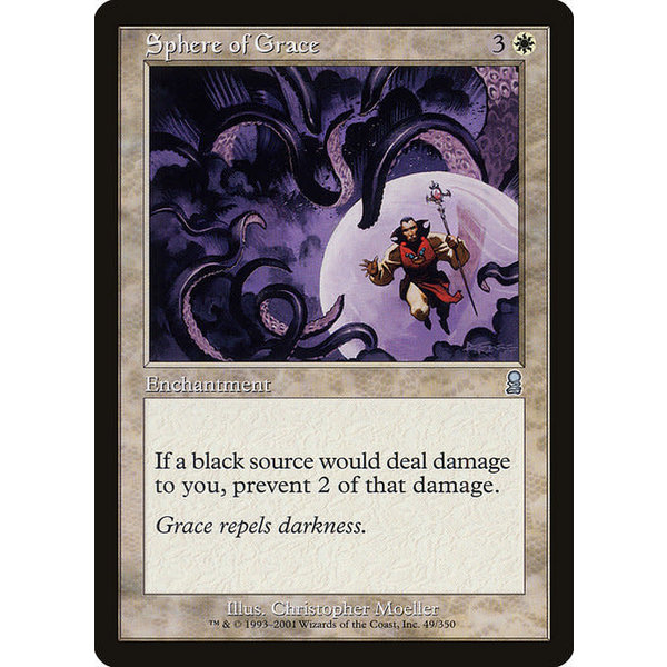 Magic: The Gathering Sphere of Grace (049) Lightly Played