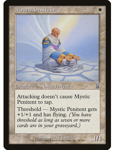 Magic: The Gathering Mystic Penitent (034) Lightly Played