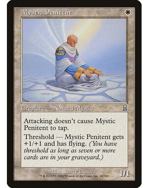 Magic: The Gathering Mystic Penitent (034) Lightly Played