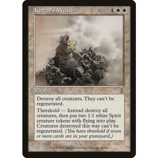 Magic: The Gathering Kirtar's Wrath (028) Lightly Played