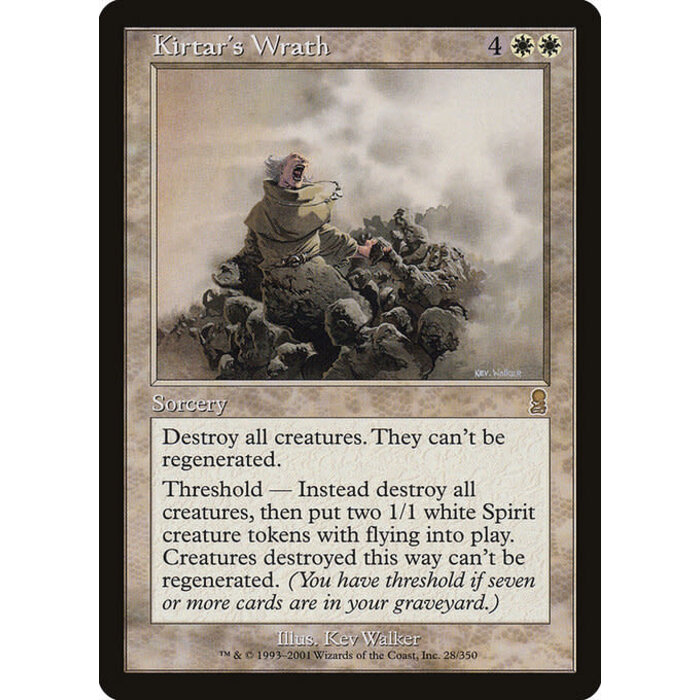 Magic: The Gathering Kirtar's Wrath (028) Lightly Played