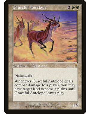Magic: The Gathering Graceful Antelope (024) Lightly Played